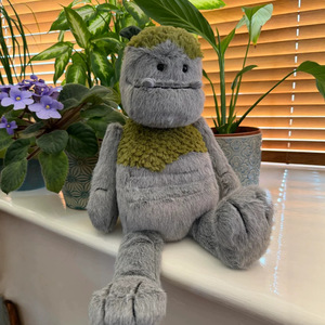 Colección de Peluches Serie Bosque: Búho, <span class=keywords><strong>Troll</strong></span>, Mapache, Oso, Haya, León, Pizza, Sándwich - Lindos Animales de Peluche de Dibujos Animados, Regalo para Niños - Product Image 5