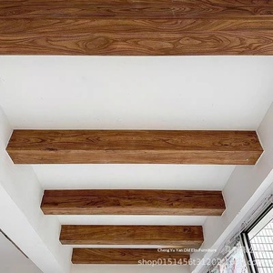 <span class=keywords><strong>Poutre</strong></span> <span class=keywords><strong>en</strong></span> <span class=keywords><strong>bois</strong></span> massif d'orme ancien, bande décorative de plafond, <span class=keywords><strong>poutre</strong></span> creuse pour hôtel, maison d'hôtes, villa, rétro, facile à fixer - Product Image 3