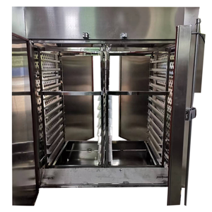 فرن تنظيف بعجلات مزدوج الباب أمامي وخلفي فرن صناعي بدرجة حرارة عالية من الفولاذ المقاوم للصدأ مع PID - Product Image 2