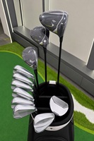 Ensemble de clubs de golf haute performance pour hommes, fers et bois complets, équipement de golf pour entraînement et compétition en intérieur et en extérieur