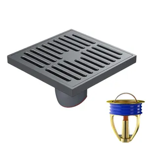 suppliers custom square small size corner floor drain for shower waste grate shower drainer hole steel floor drain