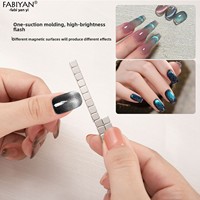 Outil de nail art, aimant métallique super puissant effet œil de chat avec 27 aimants cubiques détachables pour vernis gel œil de chat, outils de manucure