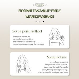 Perfume O'CHEAL en spray, refrescante, duradero, portátil, unisex, sin alcohol. - Product Image 4