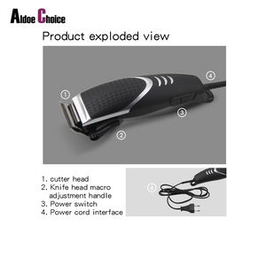 เครื่องตัดผมชายแบบ<span class=keywords><strong>มี</strong></span><span class=keywords><strong>สาย</strong></span>เครื่อง<span class=keywords><strong>ต</strong></span>ัด<span class=keywords><strong>สาย</strong></span>ไฟฟ้า5W เครื่องตัดผม - Product Image 3