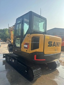 Excavadora Sany 60 orientada a la fábrica, bien mantenida, excelente para la zanja de plantación Greenbelt y la eliminación de obstáculos menores - Product Image 4