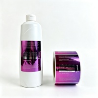 Autocollants personnalisés en vinyle adhésif imperméable pour pots de soins capillaires et de parfums – Formes personnalisées pour pots de shampoing, après-shampoing et masques capillaires