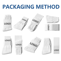 Chaussettes de sport en coton respirantes avec logo personnalisé OEM, jacquard, soutien de la voûte plantaire, pour la course et le basketball