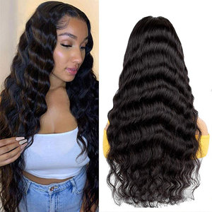 Free Shipping 4*4 <b>Deep</b> <b>Wave</b> Closure <b>Wig</b> Transparent Raw Indian Hair Hd Lace Closure Real Human Hair <b>Wig</b> for Women - Product Image 2