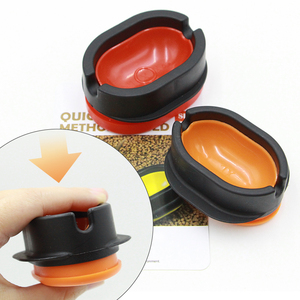 Selco taşınabilir çok renkli besleyici kalıp L # göller ve nehirler sazan balıkçılık için kolay pelet yükleme için hızlı bırakma - Product Image 3
