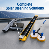 Robot de nettoyage de panneaux solaires, machine de lavage automatique de modules photovoltaïques, équipement de nettoyage de panneaux photovoltaïques pour centrale solaire