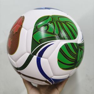 Balón de Fútbol de PVC Tamaño Estándar 5, Balón Cosido a Máquina, Material de PVC, Balones de Entrenamiento y Partido Deportivos - Product Image 2