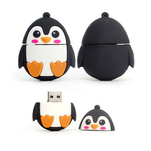 Mini Animal de dibujos animados disco Usb regalo Memorias abeja Fox pingüino buho Pendrive 32GB 8GB 4GB 16GB GB Usb Flash Drive - Product Image 5