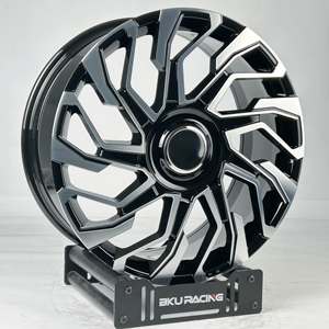 Rines Bku Forjados 5x130 para <span class=keywords><strong>Bentley</strong></span> Flying Spur, <span class=keywords><strong>Mulsanne</strong></span>, Bentayga, Continental GT, 20, 21, 22 Pulgadas, Aleación Pulida - Product Image 6