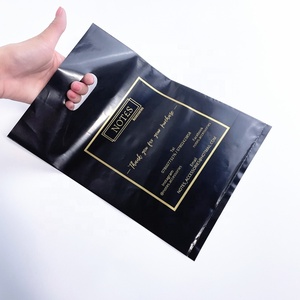 Cheap customized logo printed small plastic jewelry packing bags