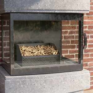 Conteneur à granulés en métal noir élégant et simple, facile à nettoyer, <span class=keywords><strong>pour</strong></span> l'intérieur et l'extérieur, boîte <span class=keywords><strong>de</strong></span> <span class=keywords><strong>rangement</strong></span> <span class=keywords><strong>pour</strong></span> granulés en acier au carbone - Product Image 6