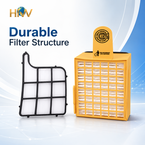 Filtro HEPA Manual H11 de Alta Eficiencia y Ecológico para Aspiradoras Comerciales Vorwerk <span class=keywords><strong>Kobold</strong></span> VK135 <span class=keywords><strong>VK136</strong></span>, Repuestos - Product Image 1