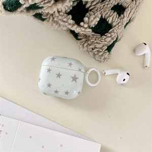 Étui pour écouteurs sans fil Imd Bleu-gris Étoiles Étui pour écouteurs pour <span class=keywords><strong>Airpods</strong></span> Pro <span class=keywords><strong>1</strong></span>/2 3ème <span class=keywords><strong>Original</strong></span> Nouveau Housse de protection - Product Image 3