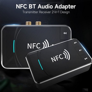 BT5.0 2-in-1 <strong>Transmitter</strong> <strong>Receiver</strong> <strong>NFC</strong> BT Audio Adapter 15m Transmission Distance Lossless Sound Quality with USB RCA AUX Ports - Product Image 3