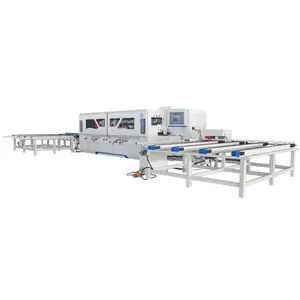 Solid Wood Processing Woodworking Moulding Machine 4 Heads Four Sides Thicknessing Planer Moulder