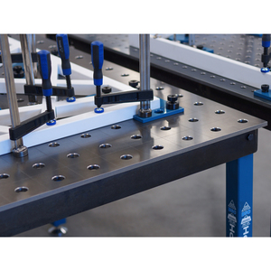 Basic GPPH <b>welding</b> <b>bench</b>, 2x1m, 12mm thick, 16mm holes - Product Image 6