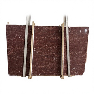 TMZ STONE ODM OEM High Level French Red <b>Marble</b> with Elegant Veins for Modern Commercial Areas - Product Image 1