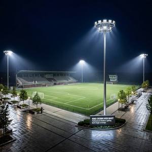 Projecteur LED à double anneau concentrique pour éclairage de stade et de sport, avec support en <span class=keywords><strong>U</strong></span> réglable, éclairage de mât haut, direct usine - Product Image 3