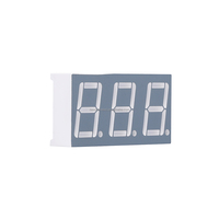 Оригинальный заводской светодиодный 7-сегментный дисплей DIP 0.8 дюйма, 3-разрядный, с сертификатом RoHS, 0.8-дюймовый 3-разрядный FND LED 7-сегментный дисплей