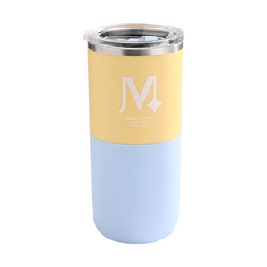 Tasse à café élégante, tasse isotherme, tasse à eau en acier inoxydable 304 de qualité alimentaire avec couvercle, tasse à café et à eau portable - Product Image 6