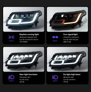Faros Delanteros LED Matrix Blancos para Range Rover 2013-2017 L405, Actualización de Fábrica OEM - Product Image 3