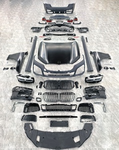 Kit de carrocería para <span class=keywords><strong>BMW</strong></span> <span class=keywords><strong>Serie</strong></span> <span class=keywords><strong>7</strong></span> G11 G12 2016-2021 actualización a 2022 estilo deportivo contiene parachoques de coche faro capó guardabarros falda lateral - Product Image 6