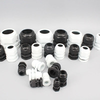 PG7 PG9 PG11 PG13.5 PG16 PG19 PG type PA66 presse-étoupe en nylon IP68 connecteur de presse-étoupe électrique en plastique étanche