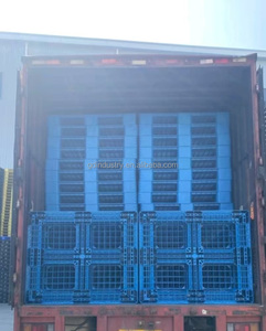 Palet de Plástico HDPE PP Virgen Perforado Apilable de Seis Patas, 1200*1000mm, 1200x1000mm, 120x100cm, 1200*1000cm - Product Image 4