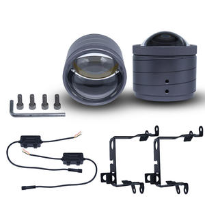 Yosovlamp Phare antibrouillard LED laser bicolore automobile étanche en aluminium 6000K compatible avec Accord X5 X6 Azera City - Product Image 5