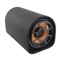 Usine voiture subwoofers Bass tube 10 pouces Subwoofer boîtier Peak 70W voiture Subwoofer actif son voiture haut-parleurs boîte