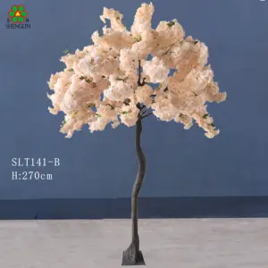 結婚式の装飾の木のための大きな屋内桜の木グラスファイバー桜の木