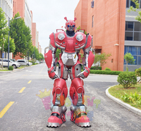 Costume de robot de salle de bal LED couleur pleine, imprimé, pour discothèque, carnaval, fête et scène