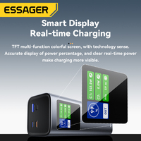 Essager F3011 Power Bank 140W avec Écran LED Numérique 27000mAh, Chargeur Portable pour Ordinateur Portable et Téléphone