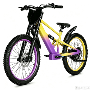 New Arrival 24 Inch 48V 9.0Ah 1500W Aluminum Big Motor Light Weight 60 Km/h PU Saddle Kids <b>Teenager</b> Balance <b>Bike</b> - Product Image 1