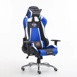 Oyun bilgisayarı oyun için 360 derece rotasyon OEM ODM pc döner yarış siyah bilgisayar oyun ofis koltuğu oyun sandalyeleri