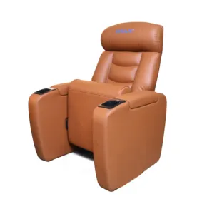 VIP Leather Custom Commercial Cinema Sofa Chair Movie Theater Seat Furniture