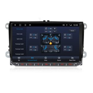 Android 10 TS18 8 Core <span class=keywords><strong>4</strong></span> + 64GB 9 pulgadas IPS pantalla táctil Carplay Gps navegación coche Autoradio estéreo para Volkswagen <span class=keywords><strong>Caddy</strong></span> - Product Image 1