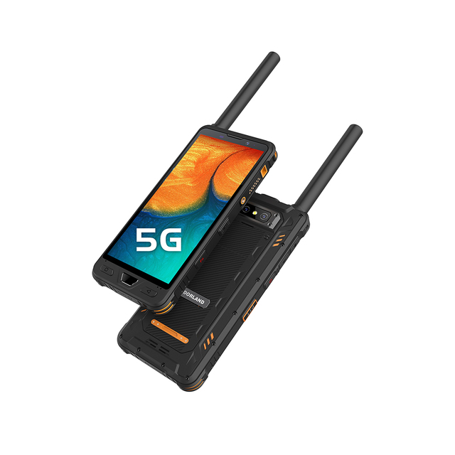 New Arrival 6 Inch Screen 8000mAh Battery None 5g Rugged Phone DMR Satellite Handheld Terminal 5G+DMR Smartphone