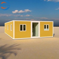 Maisons modulaires préfabriquées certifiées CE WinFair, meilleur prix, prêtes à l'emploi, extensibles, conteneurs habitables au Canada avec toilettes à vendre