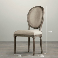 Tables et chaises de jardin modernes Tongli Ensemble de chaises de salle à manger en rotin design pour 6 chaises de banquet d'hôtel d'occasion en gros lisses