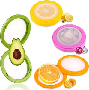Reusables Rectangle <b>Kitchen</b> Container Food Grade Silicone Fruit Crisper <b>Box</b> Lid Refrigerator Fresh Saver Film-Sealed <b>Storage</b> <b>Box</b> - Product Image 1