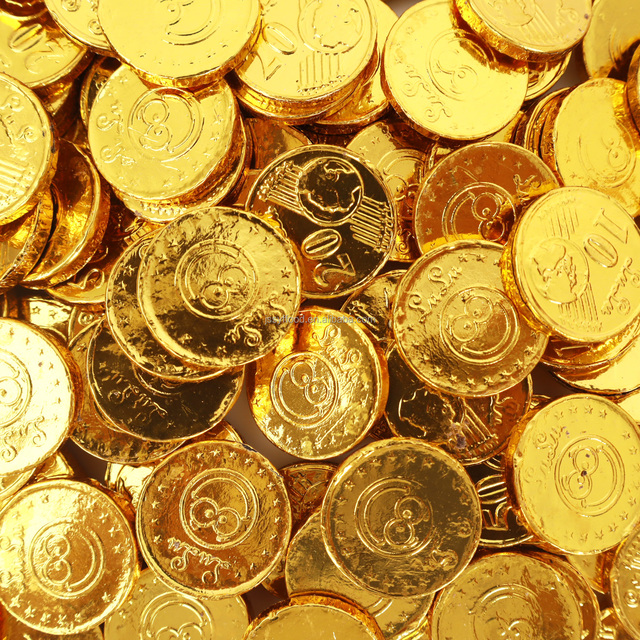 Chocolates and Sweets Manufacturer Preferential Wholesale High Quality Chocolate Candy Gold Coin Chocolate