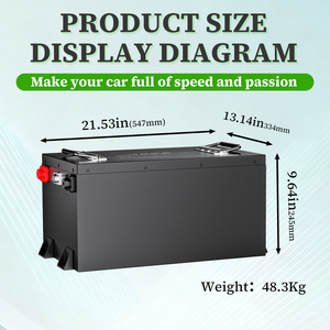 Paquete de Baterías de Iones de Litio Personalizable de 48V 51.2V 65Ah 100Ah 105Ah 200A con BMS Inteligente, 6000 Ciclos, 76.8V, Varios Colores - Product Image 4