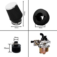 Kit adaptateur de filtre à air de carburateur HIAORS pour Monster Mega Moto RB100 105cc Baja DB30 97cc Orxyearth Dirt Kids Mini Bike Go Kart