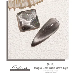 Cat Eye Uv Gel Galaxy Diamond Gel Polish Cat Eyes With Nail Art