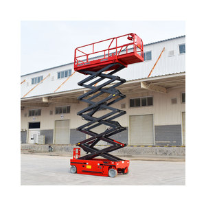 4-18m Mobile <b>Lifter</b> Scaffolding Electric Scissor Lifts Aerial Work Platform Compact Electric Hydraulic Small Scissor Lifts - Product Image 6
